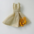 Gold Sparkle Party Dress with Shoes: 1:6 Scale Fashion Doll Clothes