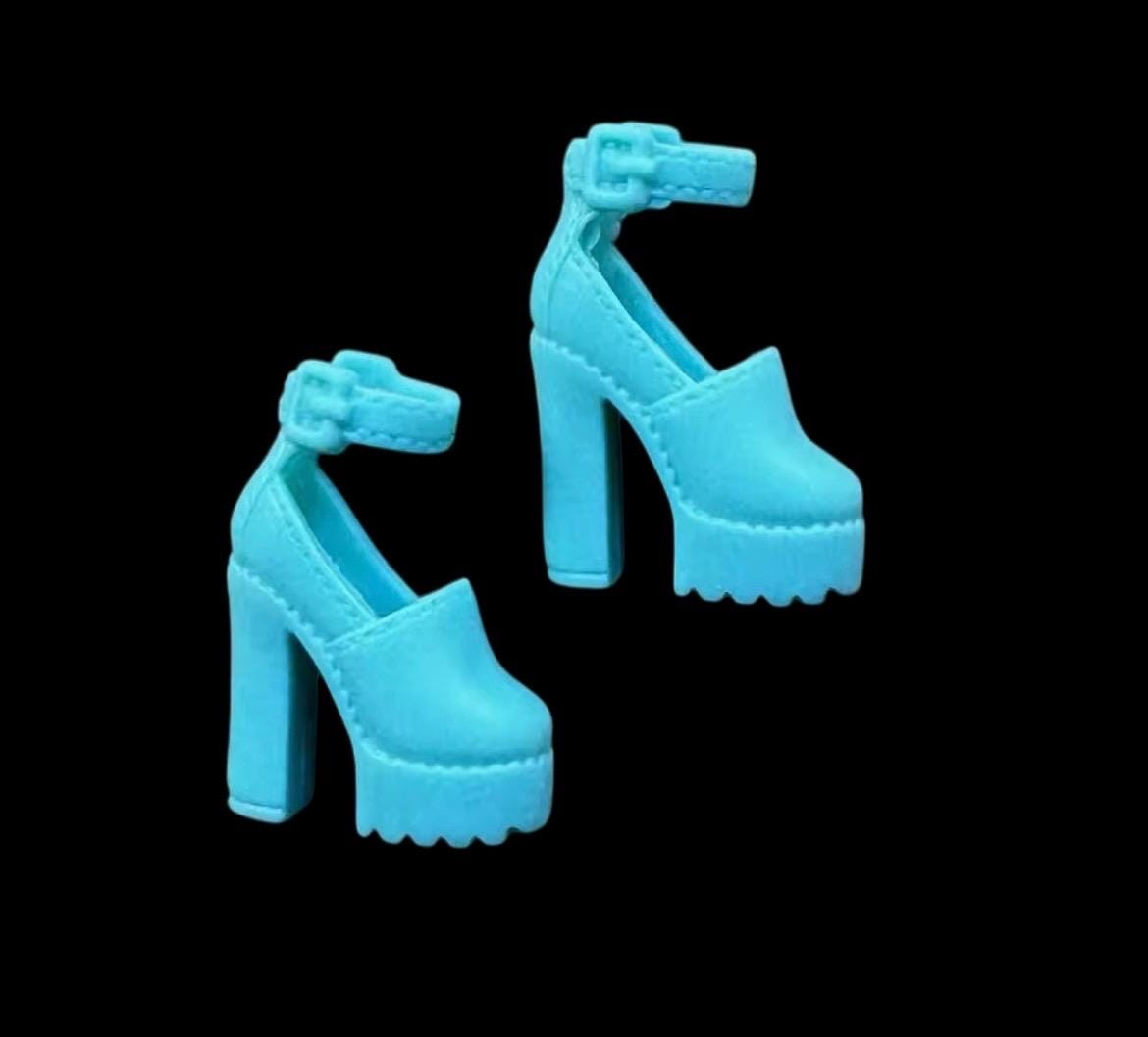Fashion Doll Platform Shoes, Fits 11-12 inch Dolls