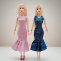 Sparkle Evening Dress: MTM Fashion Doll Clothes, 1:6 Scale